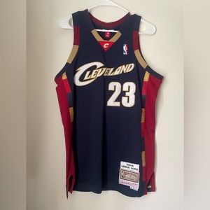 Mitchell & Ness LeBron James 2008-2009 navy cavaliers jersey